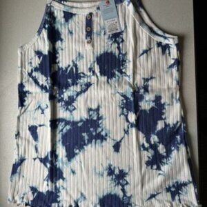 Cat & Jack tie dye tank